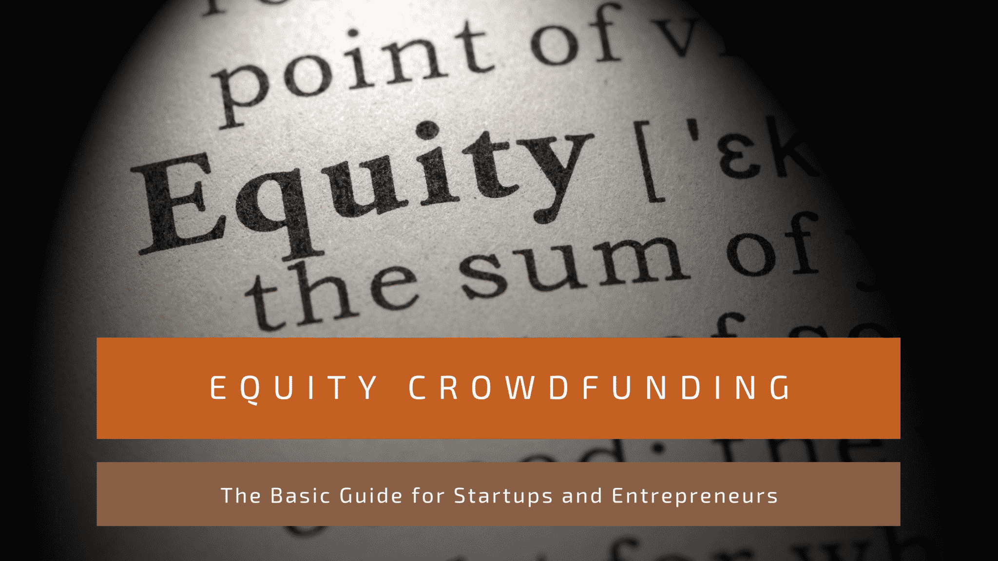 The Complete Guide On Equity Crowdfunding For Startups - Joopio